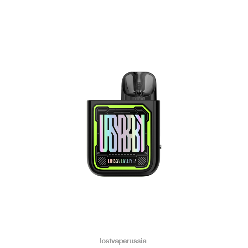 Lost Vape URSA Baby 2 комплекта | система капсул технический черный/необычный лабиринт 6XB64J42 - Lost Vape Москва